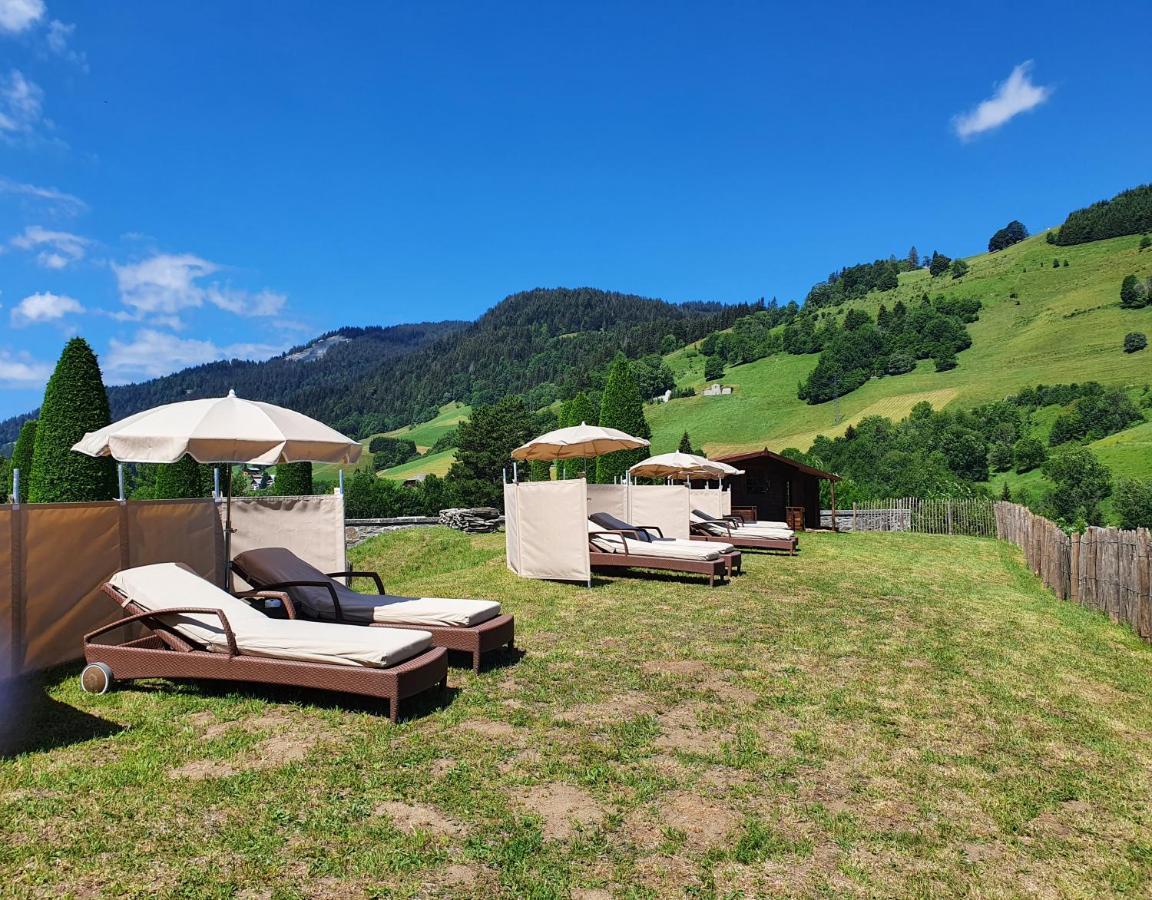 Le Chalet Blanc Megève Esterno foto