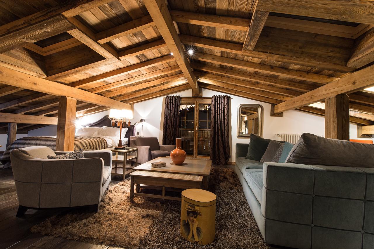 Le Chalet Blanc Megève Esterno foto