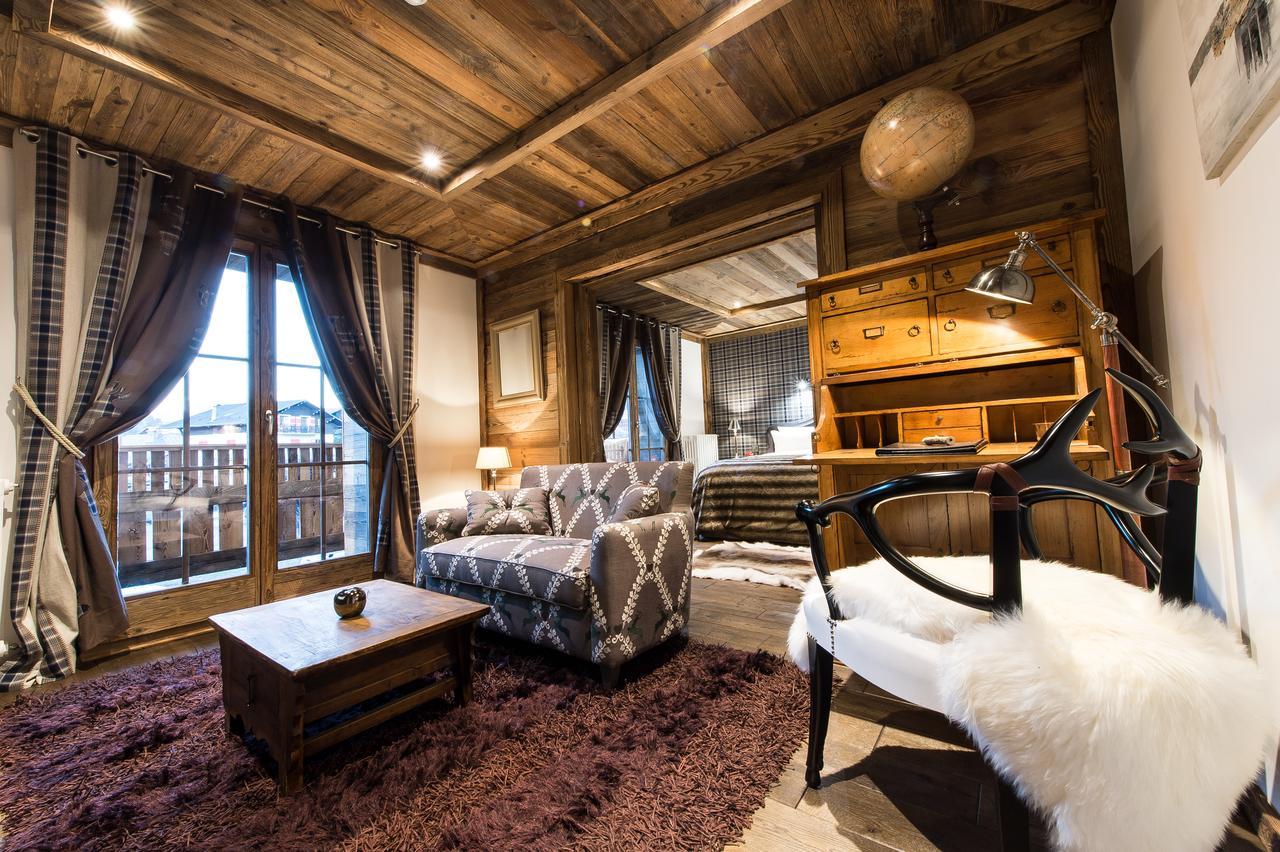 Le Chalet Blanc Megève Esterno foto