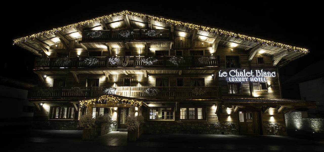 Le Chalet Blanc Megève Esterno foto