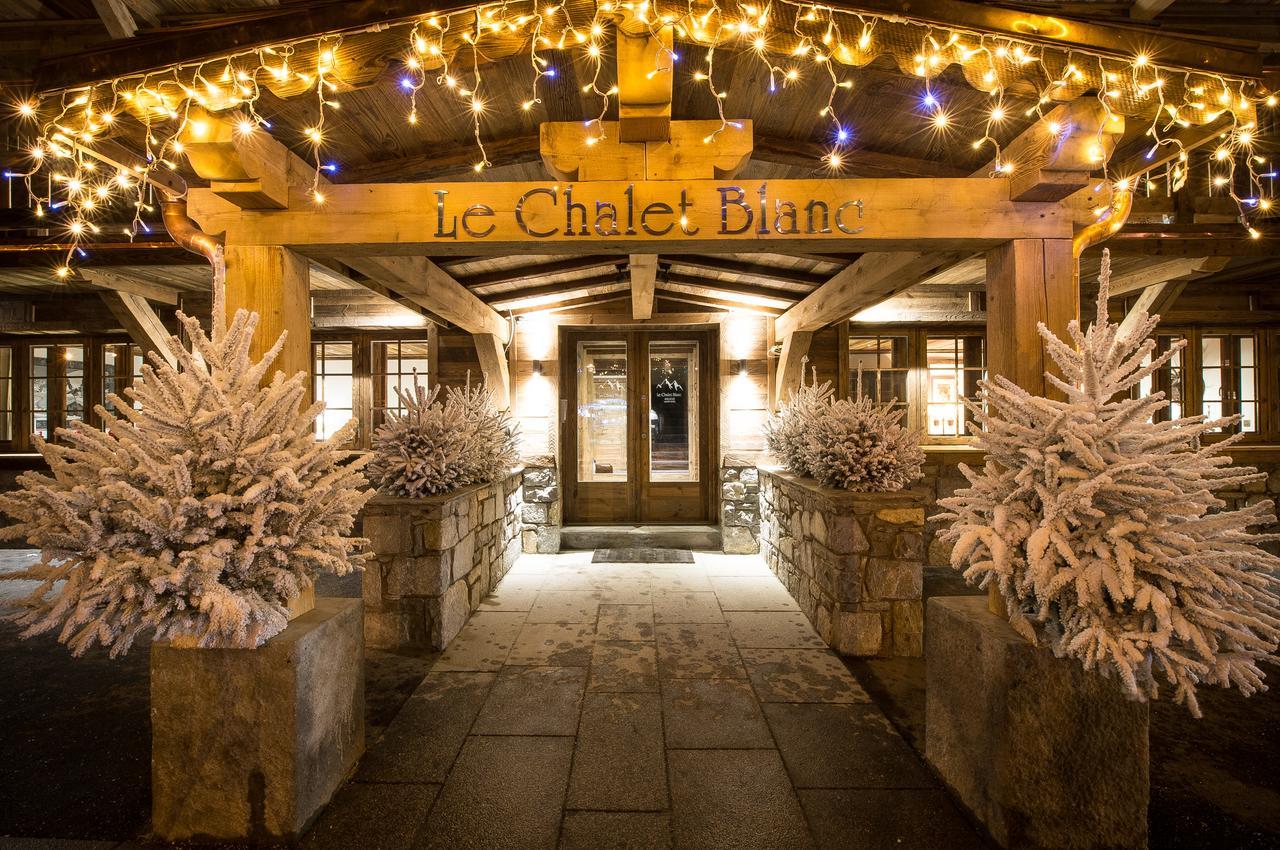 Le Chalet Blanc Megève Esterno foto