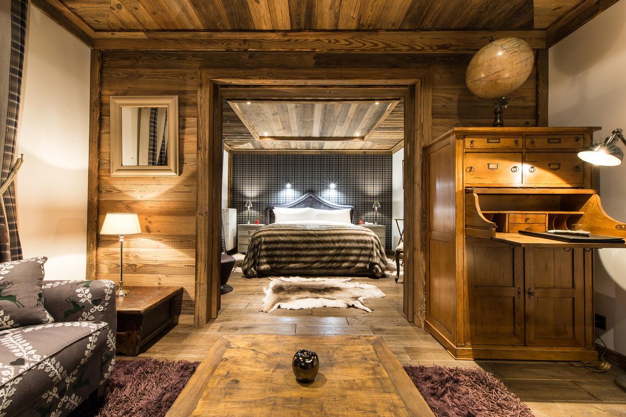 Le Chalet Blanc Megève Esterno foto