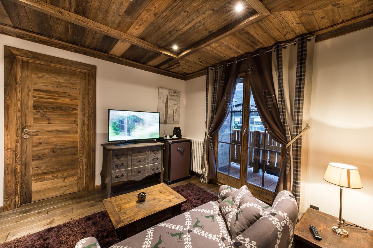 Le Chalet Blanc Megève Esterno foto