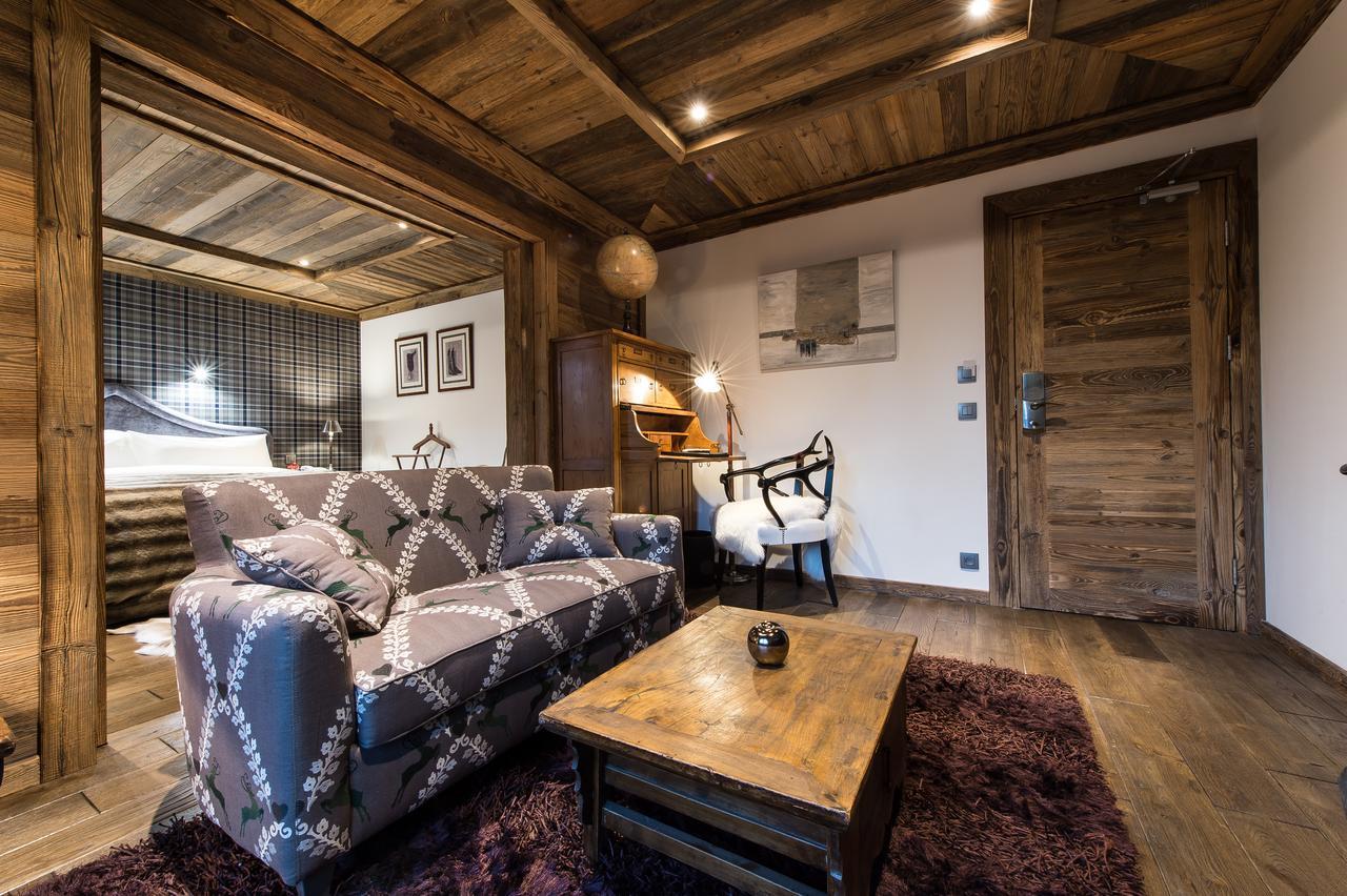 Le Chalet Blanc Megève Esterno foto