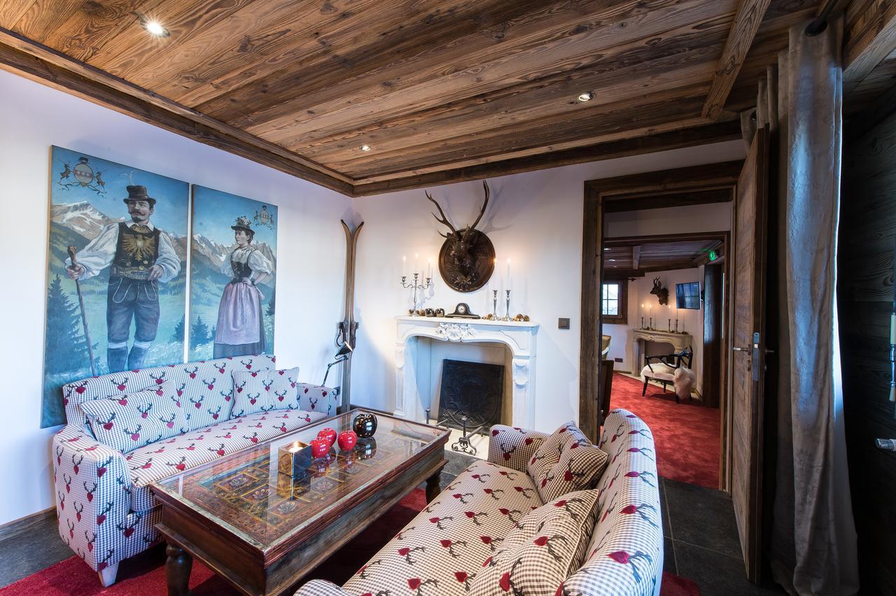 Le Chalet Blanc Megève Esterno foto