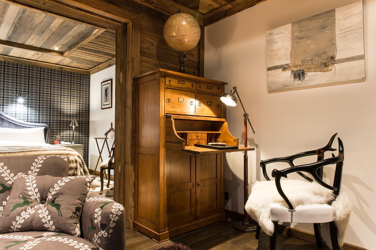Le Chalet Blanc Megève Esterno foto